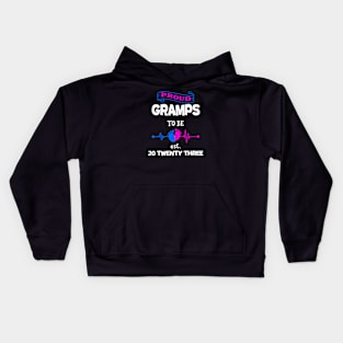 Promoted to grandpa Kids Hoodie